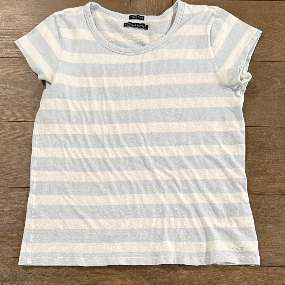EUC Abercrombie & Fitch Stripped Shirt
